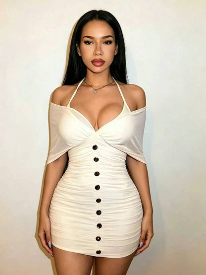 Leasha Mesh Mini Dress