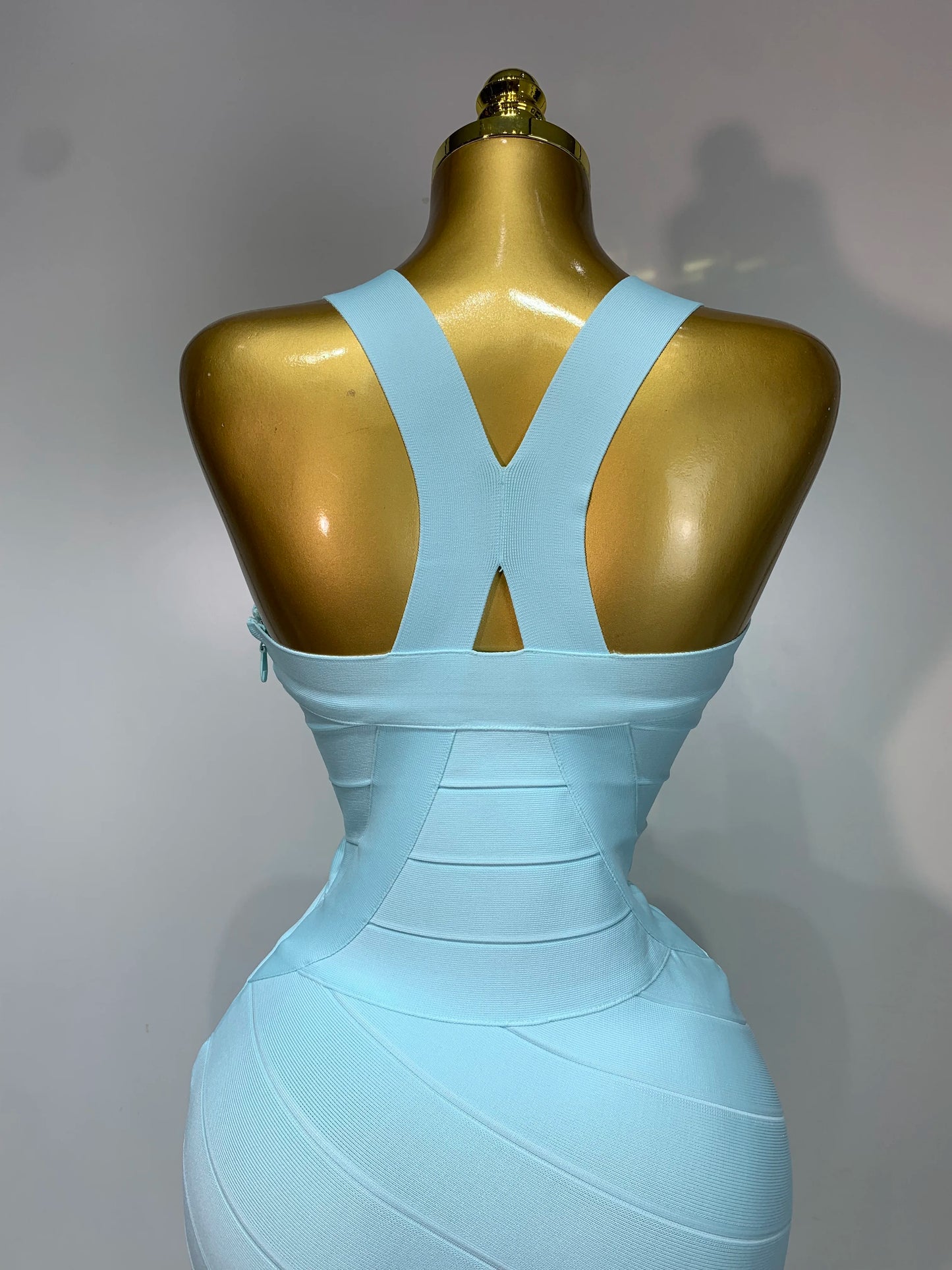 Lauren Tassel Bandage Maxi Dress
