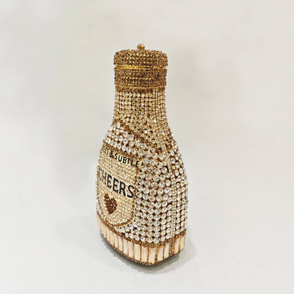 Cheers Crystal Clutch Purse