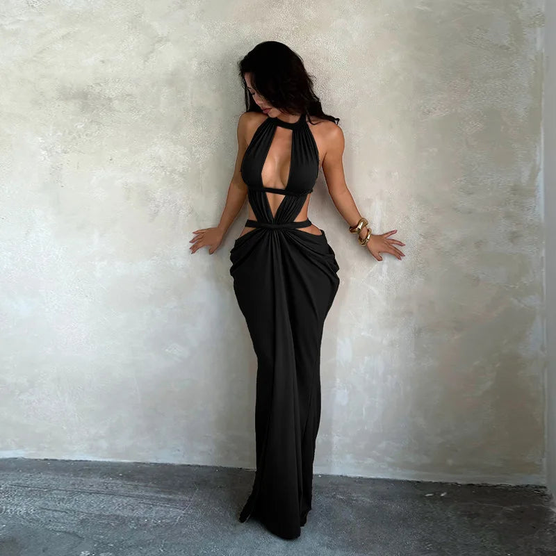 Katrina Cut-Out Maxi Dress