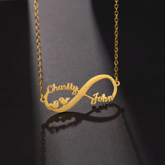 Infinity Personalized Name Necklace