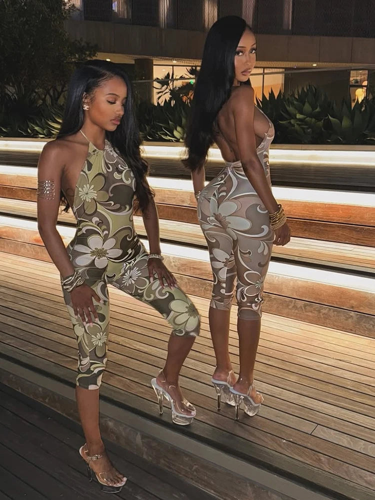 Celena Floral Romper