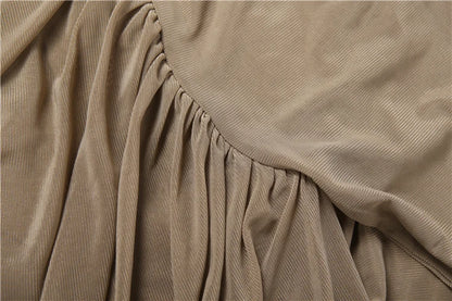 Lourdie Ruched Maxi Dress