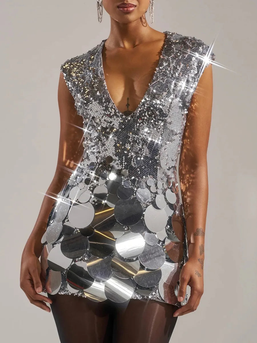 Soraya Sequins Mini Dress