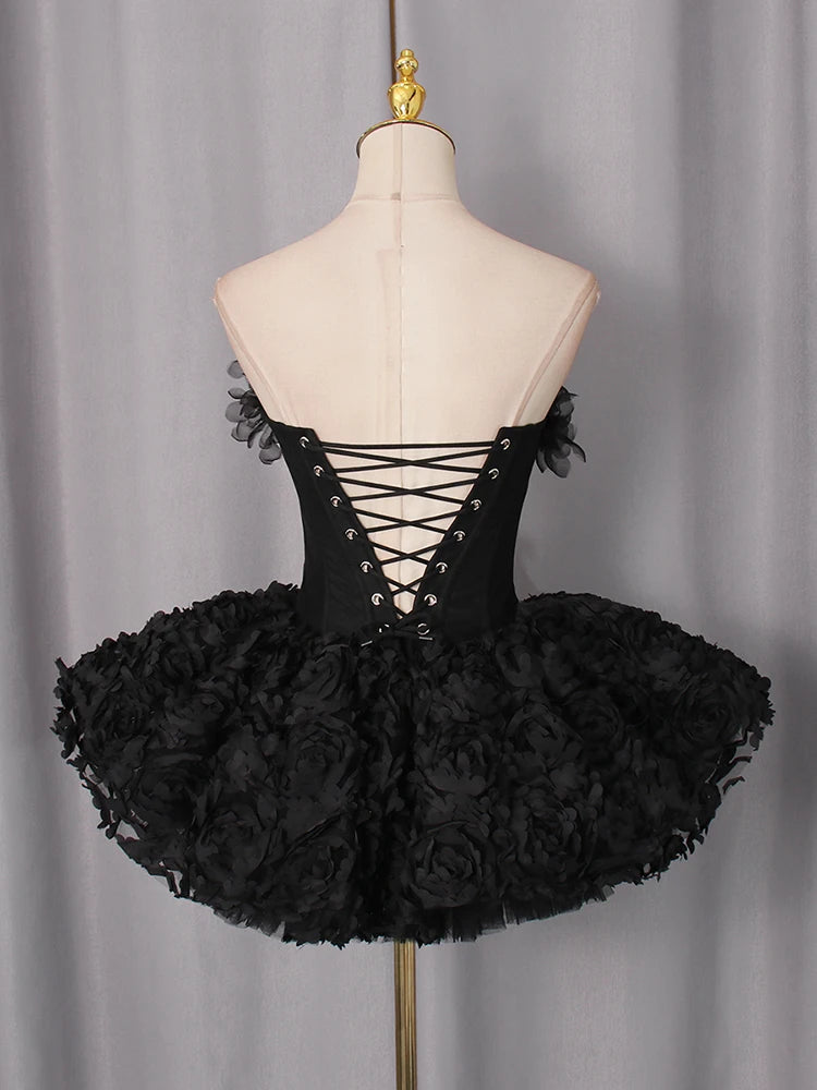 Princessa Floral Vorset Mini Dress