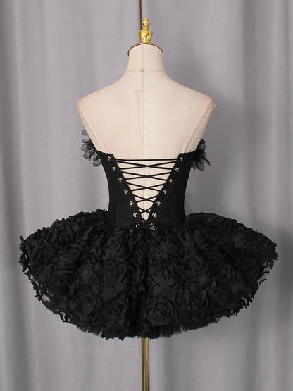 Princessa Floral Vorset Mini Dress