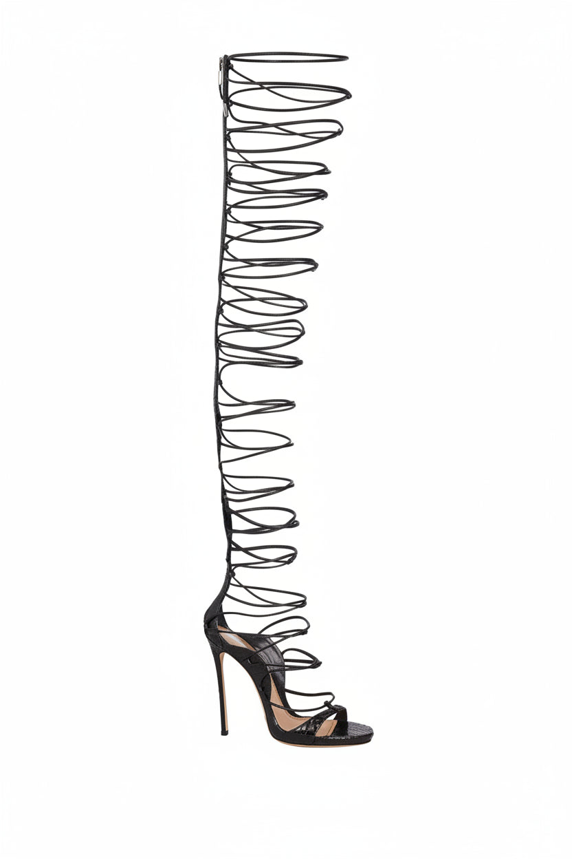 Runway Gladiator High Heels