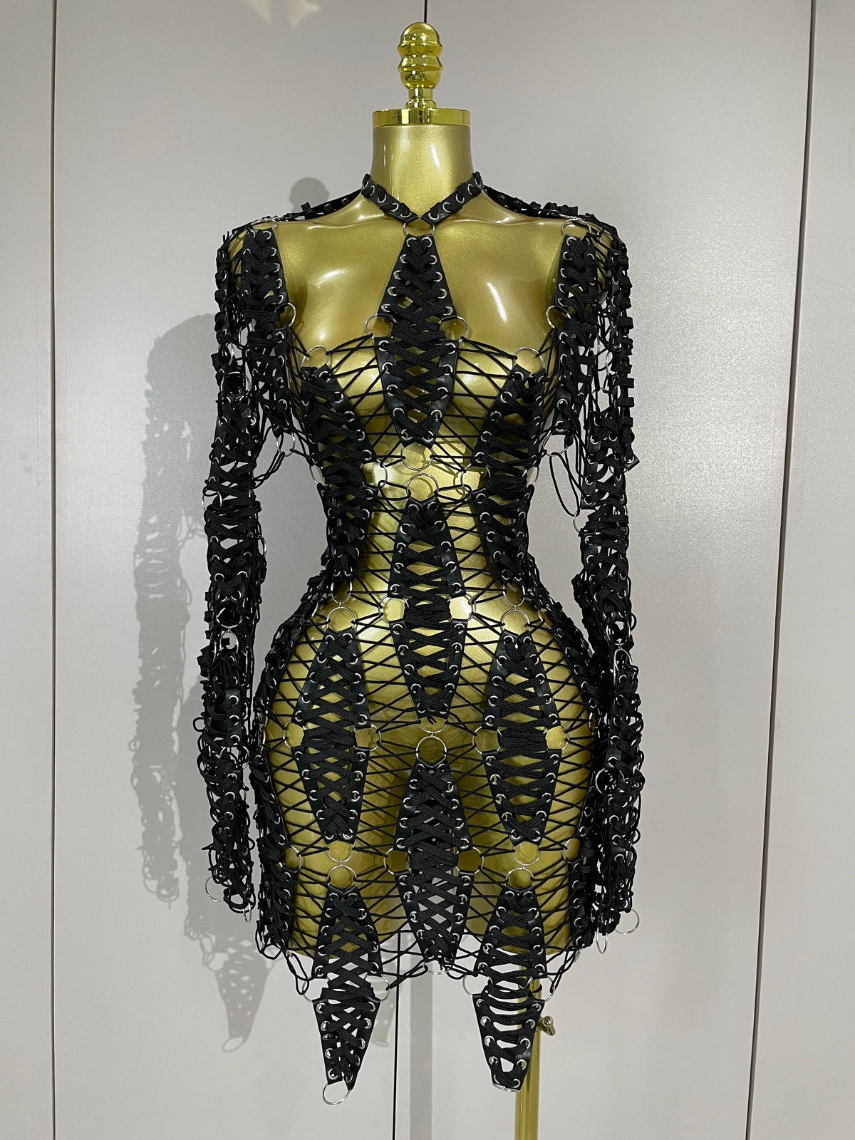 Metal Mini Dress