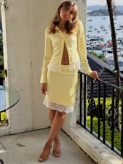 Tanya Skirt Set