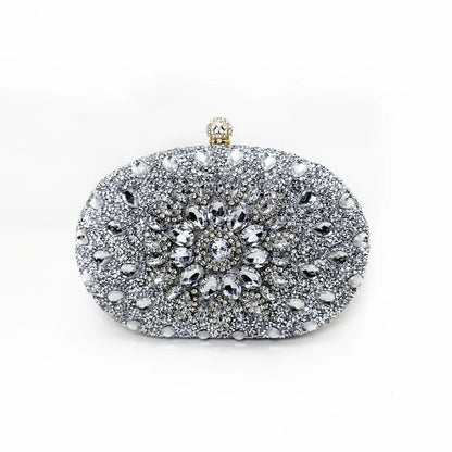 Luxury Crystal Clutch Bag