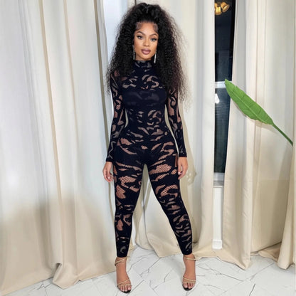 Ayda Mesh Jumpsuit