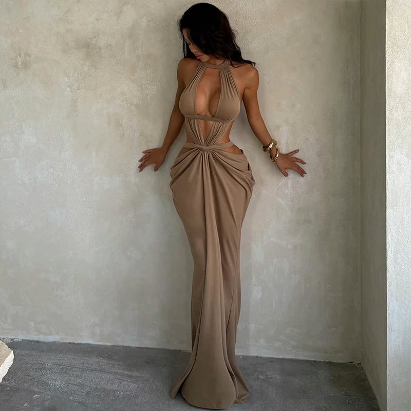 Katrina Cut-Out Maxi Dress