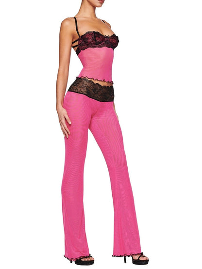 Virginia Mesh Pant Set