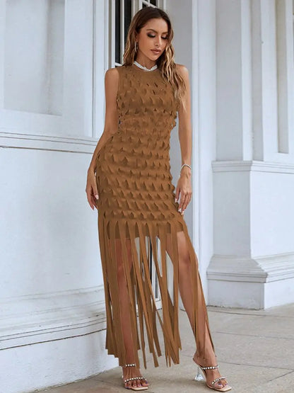 Lisa Maxi Bandage Maxi Dress