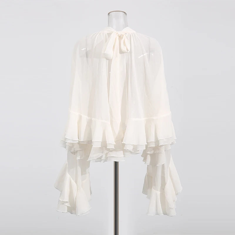 Krista Ruffles Blouse