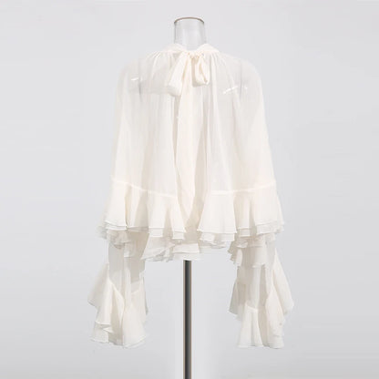 Krista Ruffles Blouse