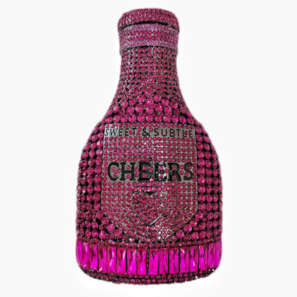 Cheers Crystal Clutch Purse