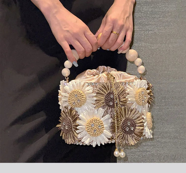 Daisy Bucket Handbag