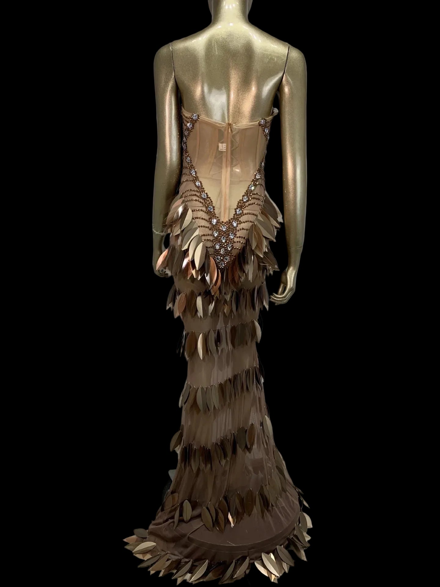 Brown Luxe Maxi Dress