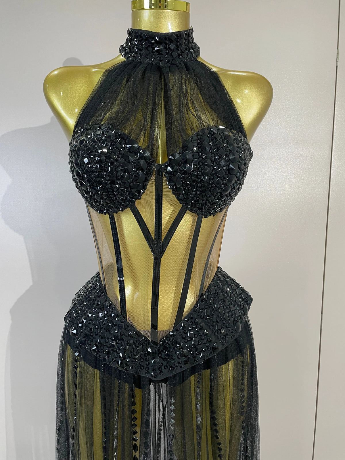 Norly Bodysuit Maxi Dress