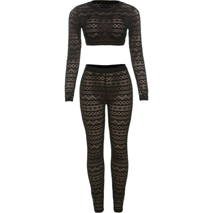 Caroline Mesh Leggings Set