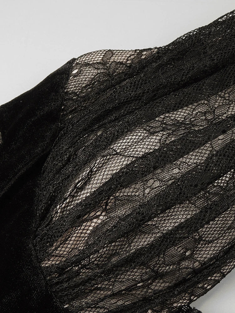 Marissa Mesh Maxi Dress
