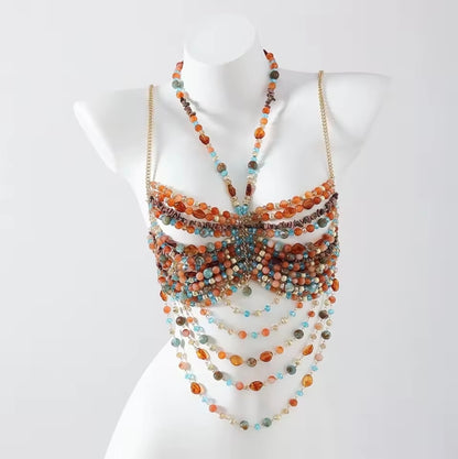 Zara Pearl Bralette Top
