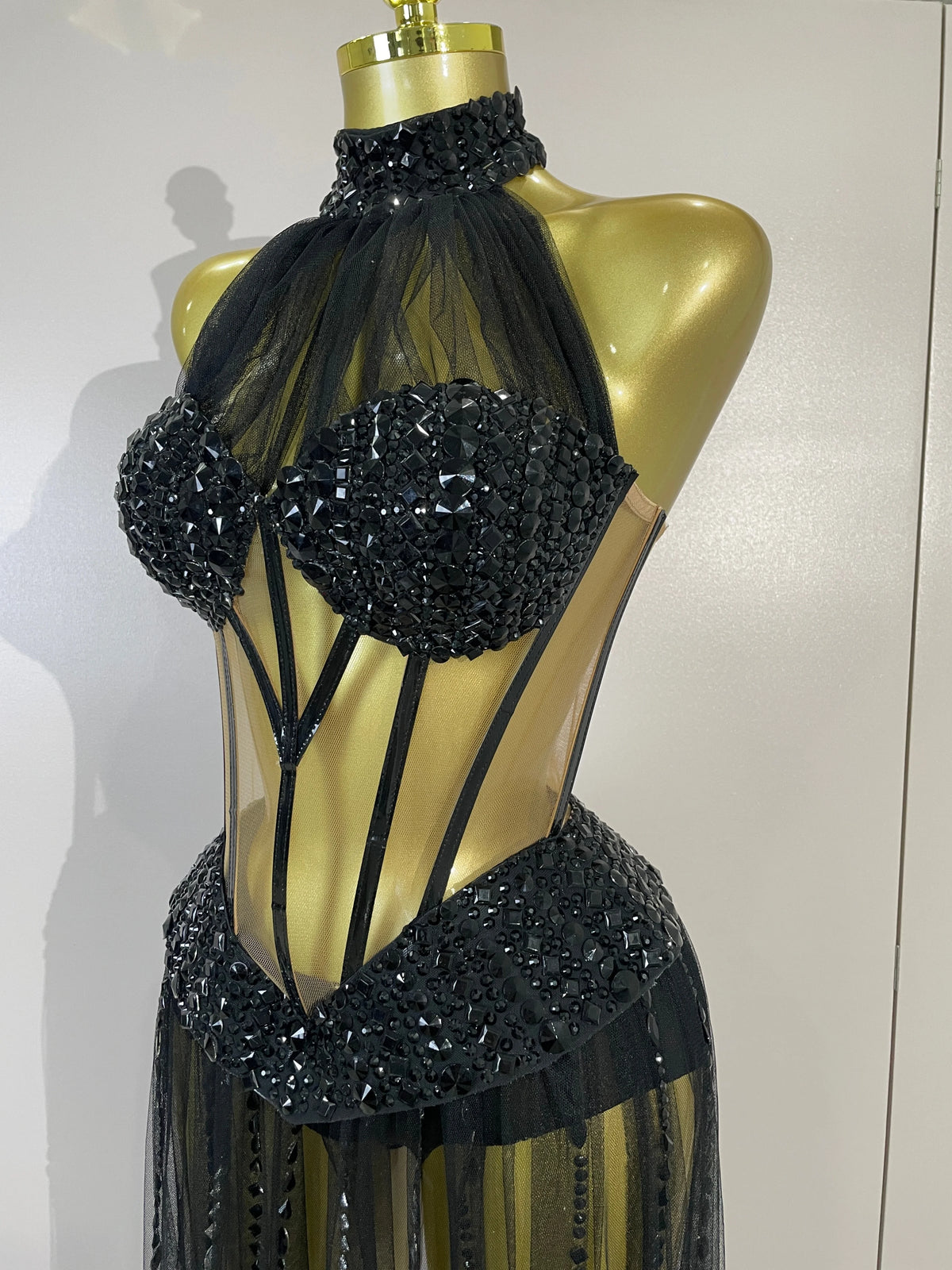 Norly Bodysuit Maxi Dress