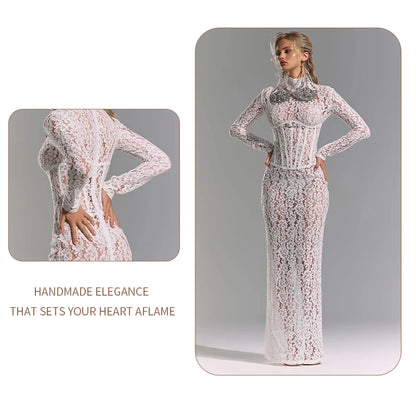 Eleeza Corset Maxi Dress