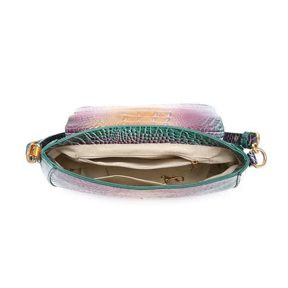 Reptile Pattern Crossbody Bag