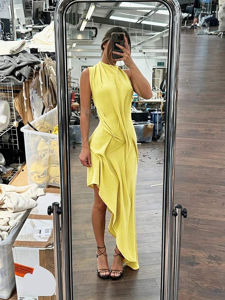 Asymmetrical Chic Dress