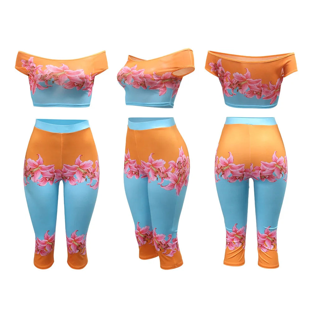 Bloom Floral Pants Set