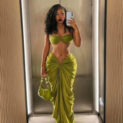 Sarana Bikini Skirt Set