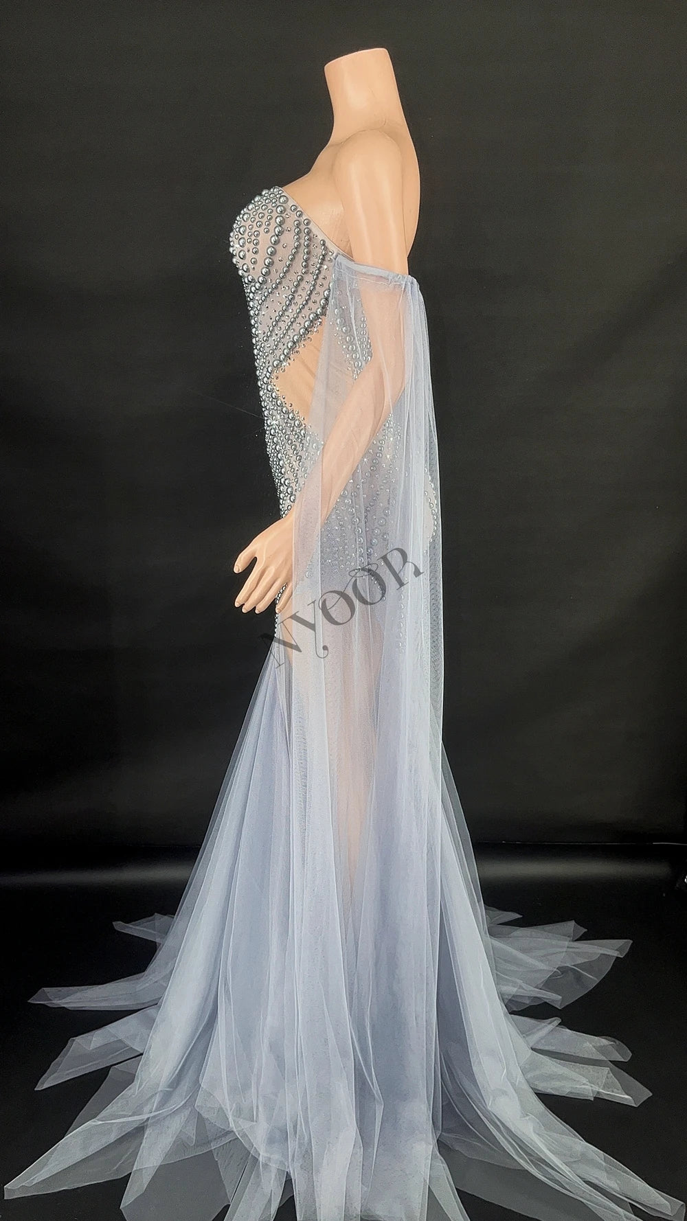Helena Sheer Maxi Dress
