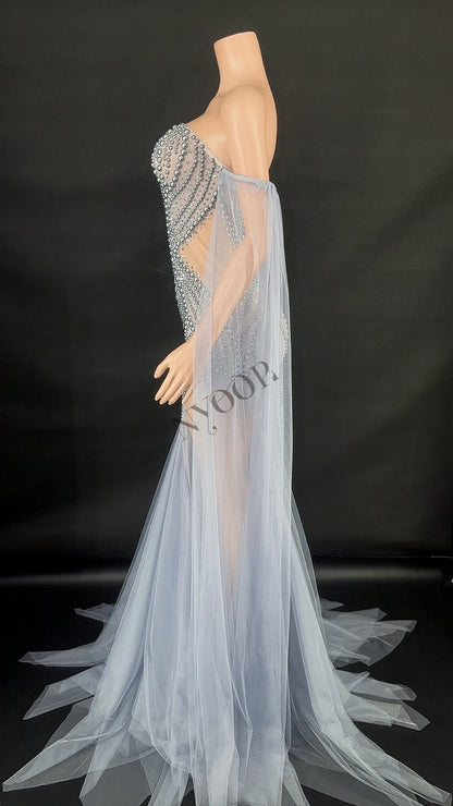 Helena Sheer Maxi Dress