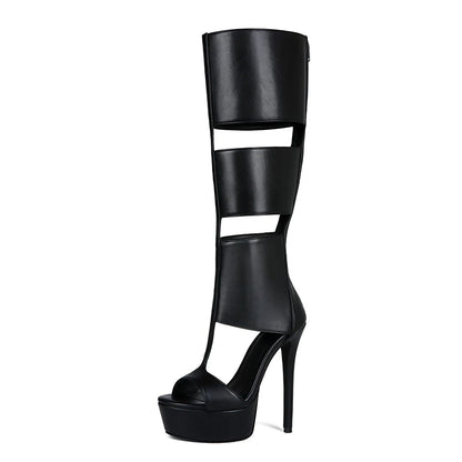 Icon Platform High Heel Boots