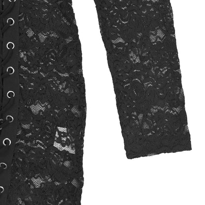 Dark Desire Lace Mini Dress