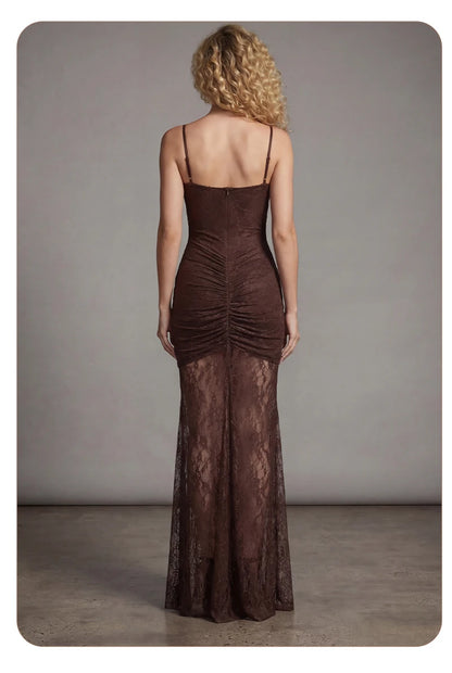 Wendie Mesh Maxi Dress