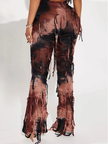 Draya Fringe Pants