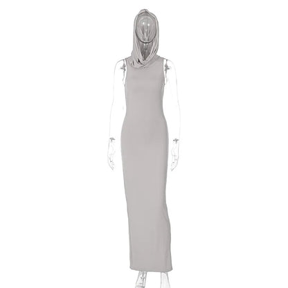 Hooded Maxi Dress