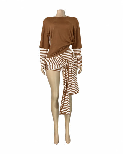 Issa Wrap Skirt Tie Skirt Set