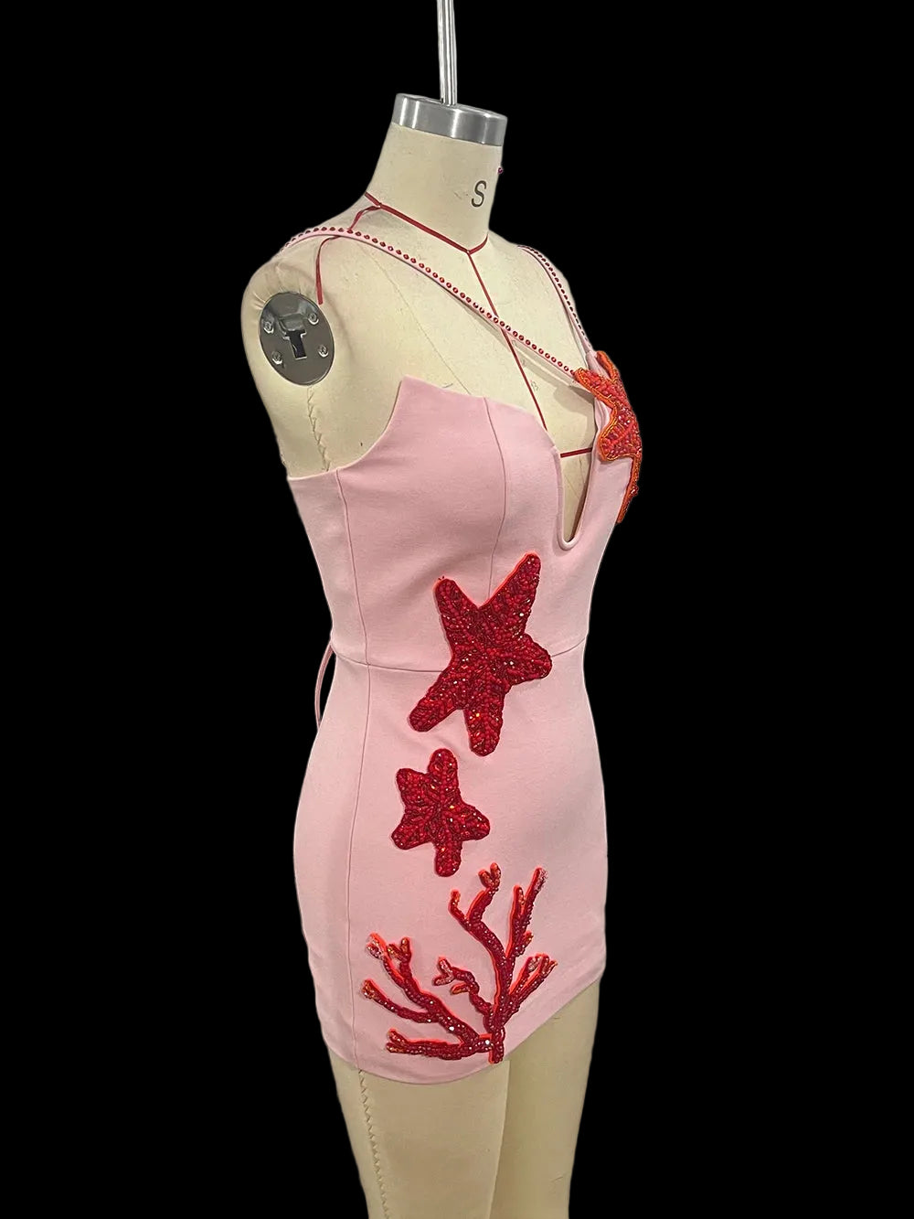Star Shaped Mini Dress