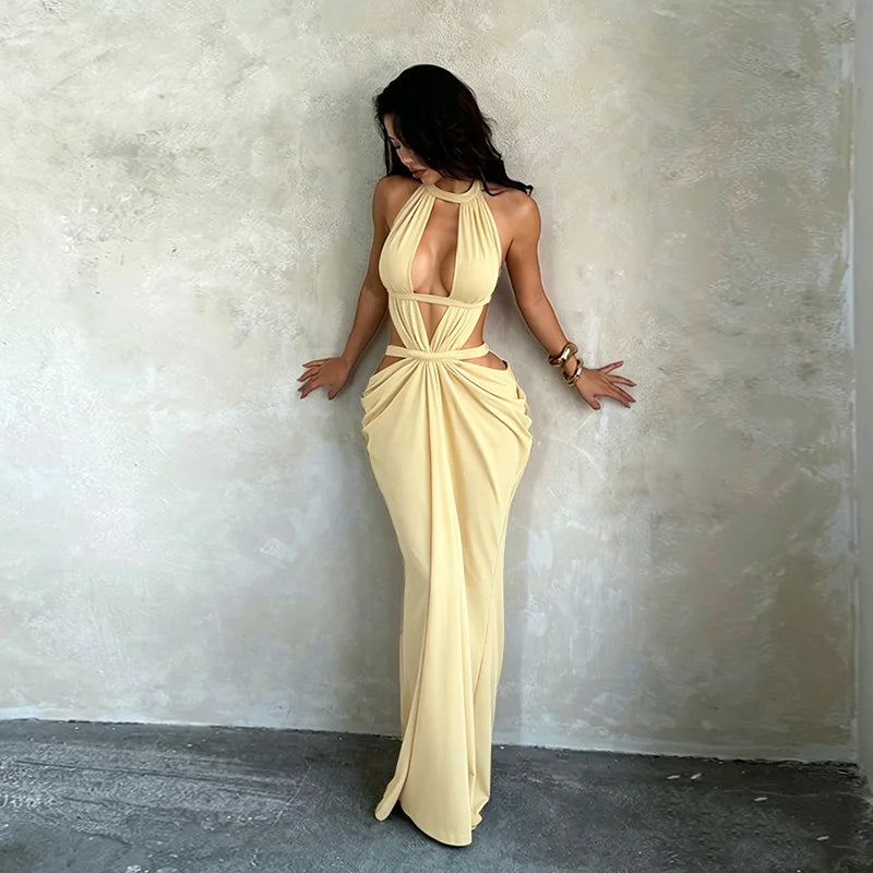 Katrina Cut-Out Maxi Dress