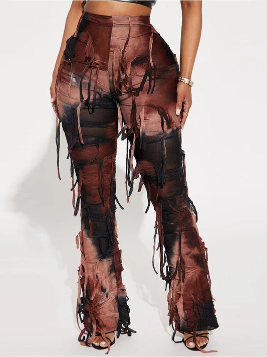 Draya Fringe Pants