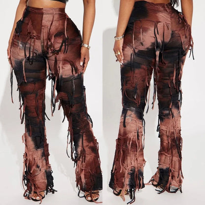 Draya Fringe Pants