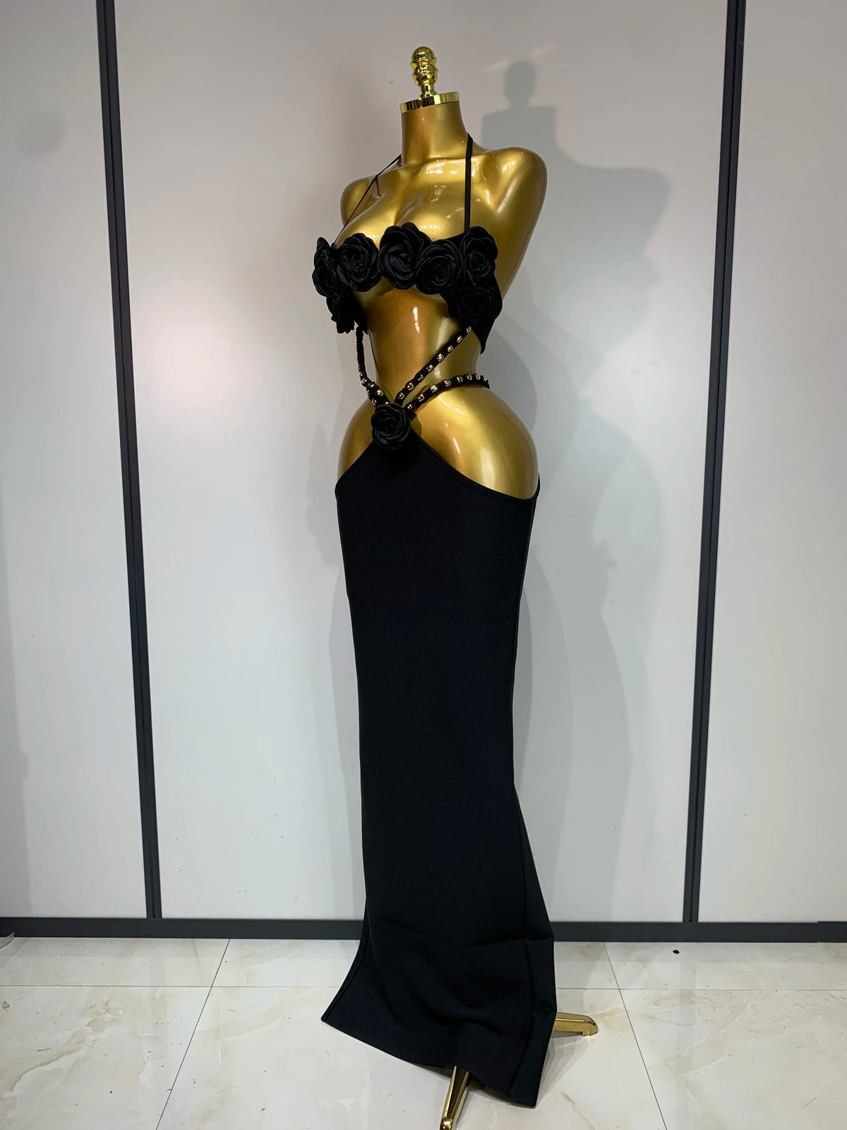 Alessia Bandage Maxi Dress