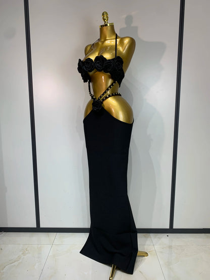 Alessia Bandage Maxi Dress