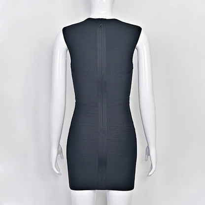 Vintage Bandage Mini Dress