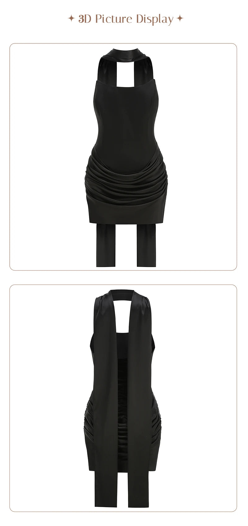Sadie Satin Corset Mini Dress