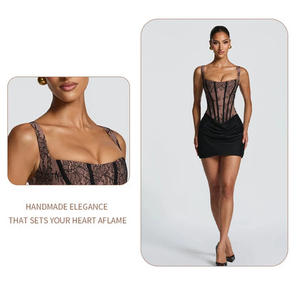 Bodice Corset Mini Dress